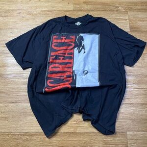 Scarface Graphic Black T-Shirt